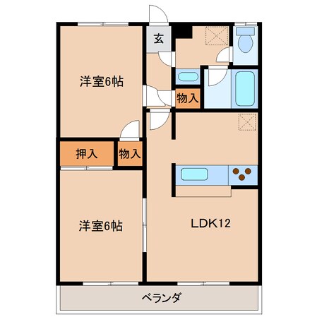 メゾンエトワールの物件間取画像